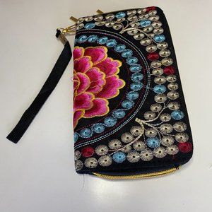 Embroidered Wallet